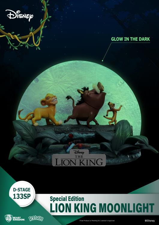 Disney Classics D-Stage DS-133SP The Lion King (Moonlight) Statue Gallery Image 6