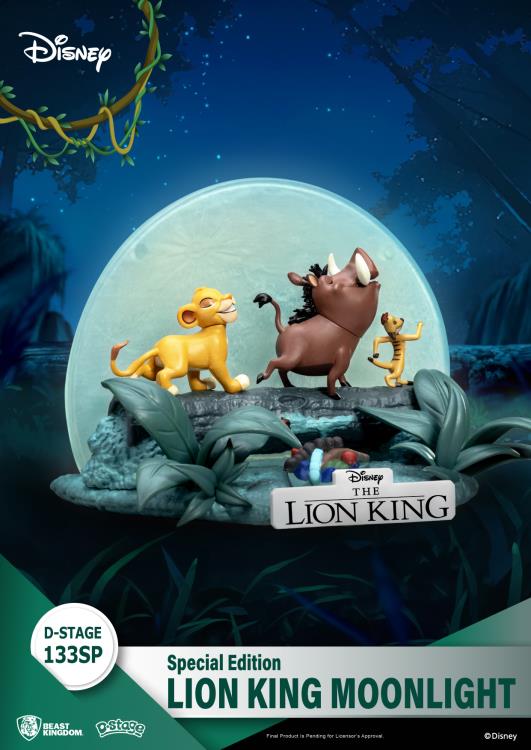 Disney Classics D-Stage DS-133SP The Lion King (Moonlight) Statue Gallery Image 4