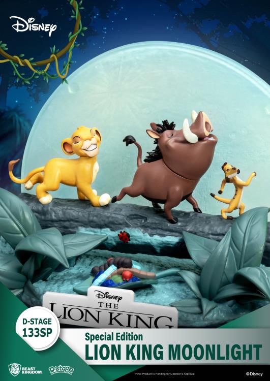 Disney Classics D-Stage DS-133SP The Lion King (Moonlight) Statue Gallery Image 8