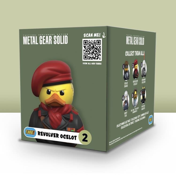 Metal Gear Solid TUBBZ Revolver Ocelot (Boxed Edition) Gallery Image 5