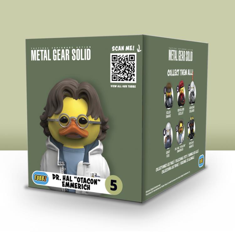 Metal Gear Solid TUBBZ Dr. Hal “Otacon” Emmerich (Boxed Edition) Gallery Image 8