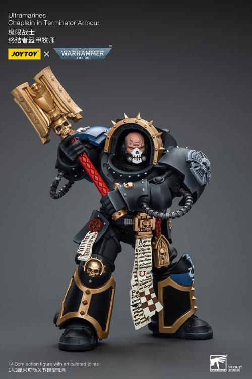 JoyToy Warhammer 40k: Iron Hands Captain In Terminator Armour - Action Figure Scala 1:18