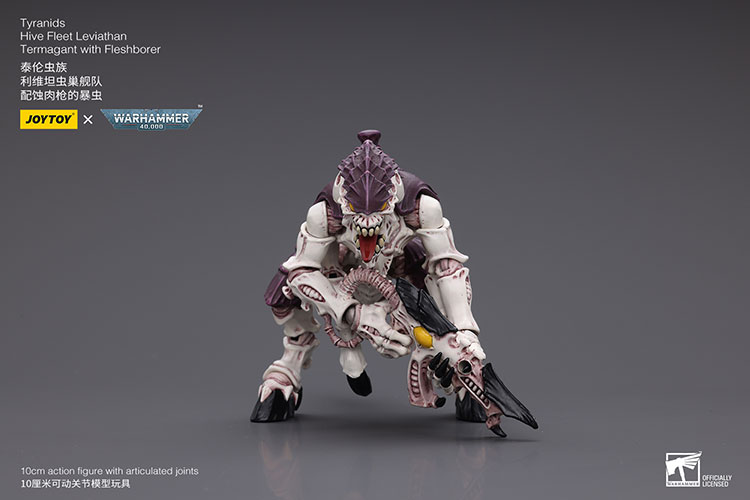 Warhammer 40K Tyranids Hive Fleet Leviathan Termagant with Fleshborer 1/18 Scale Action Figure Gallery Image 3