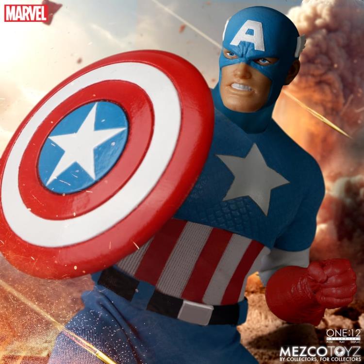 Marvel Comics One:12 Collective Captain America (Silver Age) Gallery Image 10
