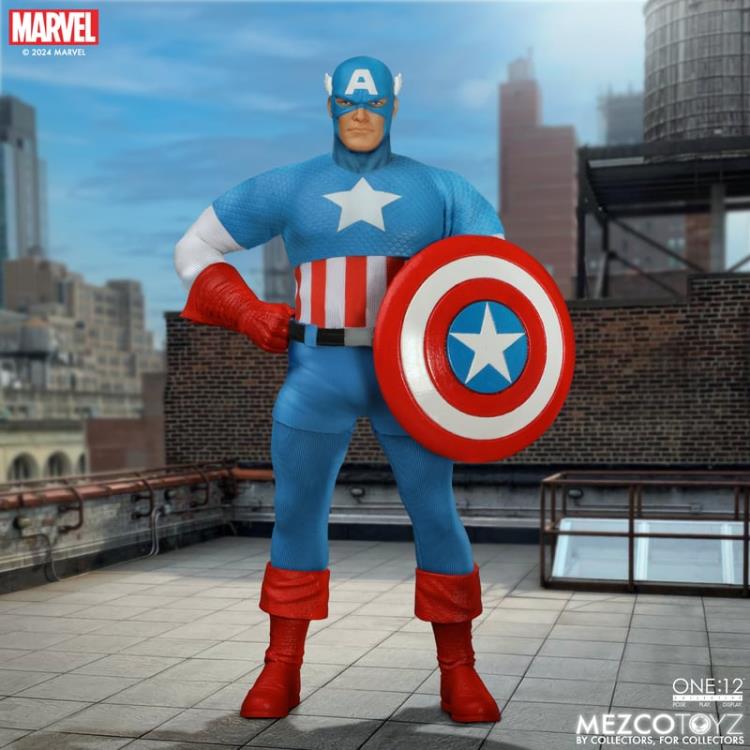 Marvel Comics One:12 Collective Captain America (Silver Age) Gallery Image 3