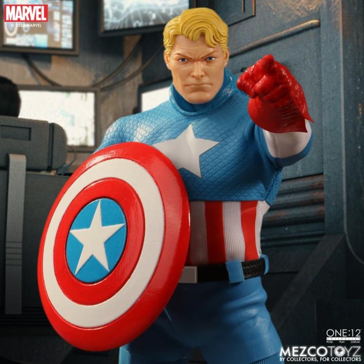 Marvel Comics One:12 Collective Captain America (Silver Age) Gallery Image 7