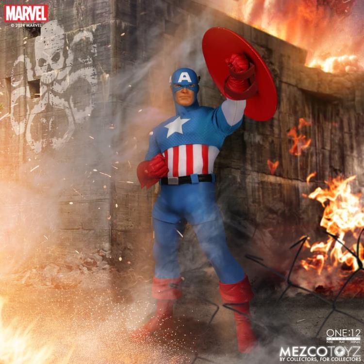 Marvel Comics One:12 Collective Captain America (Silver Age) Gallery Image 14