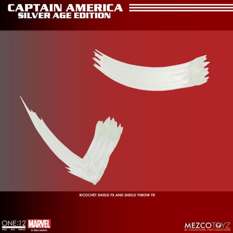 Marvel Comics One:12 Collective Captain America (Silver Age) Gallery Image 18