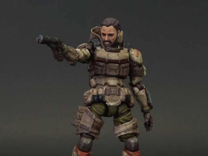 Acid Rain FAV-A115 Argus (Sandstorm Ver.) Action Figure Gallery Image 1