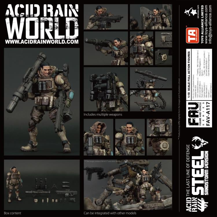 Acid Rain FAV-A117 Steel (Sandstorm Ver.) Action Figure Gallery Image 15