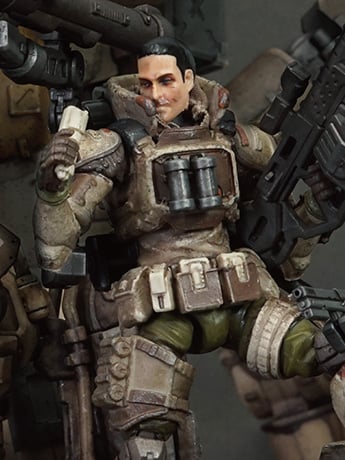 Acid Rain FAV-A117 Steel (Sandstorm Ver.) Action Figure