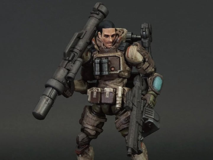 1/6スケール shi ファイセンTBリーグアジアンVer.タイプ ホットトイズ Acid Rain FAV-A117 Steel (Sandstorm Ver.) Action Figure