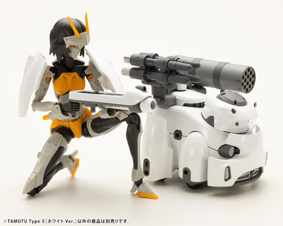 Maruttoys Tamotu Type-S (White Ver.) 1/12 Scale Model Kit Gallery Image 13