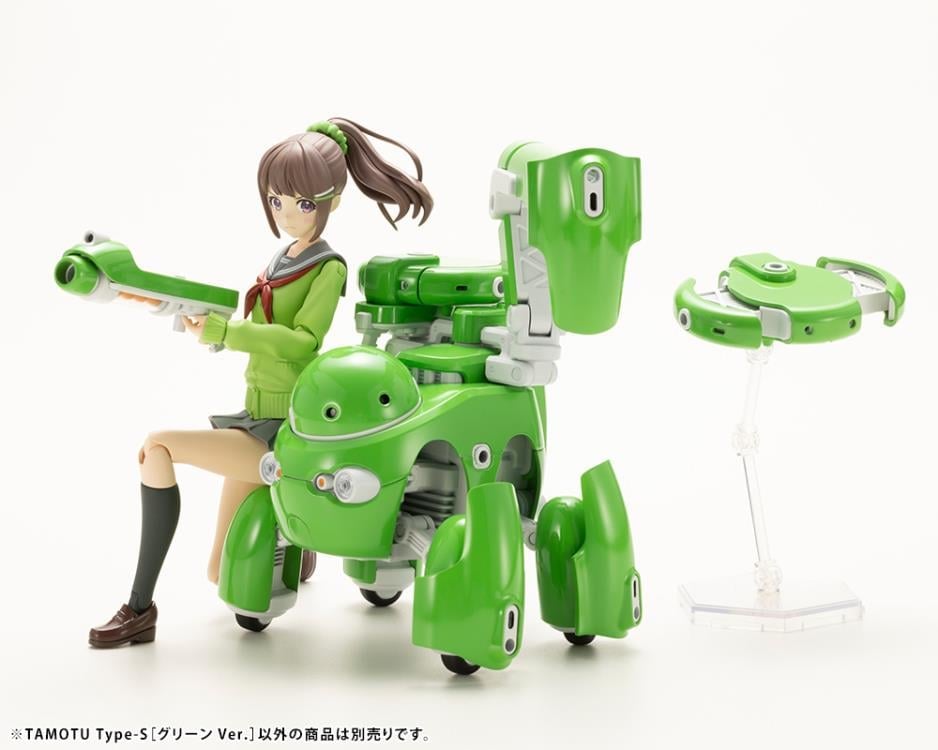 Maruttoys Tamotu Type-S (Green Ver.) 1/12 Scale Model Kit Gallery Image 13