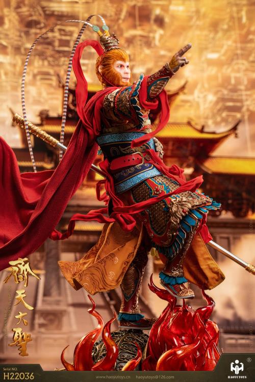 Journey to the West Chinese Myth Series Sun Wukong (Nao Tiangong Ver.) 1/6 Scale Figure Gallery Image 9