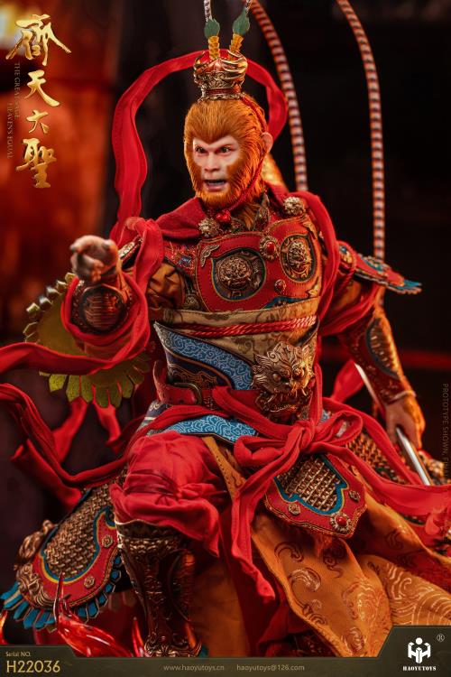 Journey to the West Chinese Myth Series Sun Wukong (Nao Tiangong Ver.) 1/6 Scale Figure Gallery Image 17