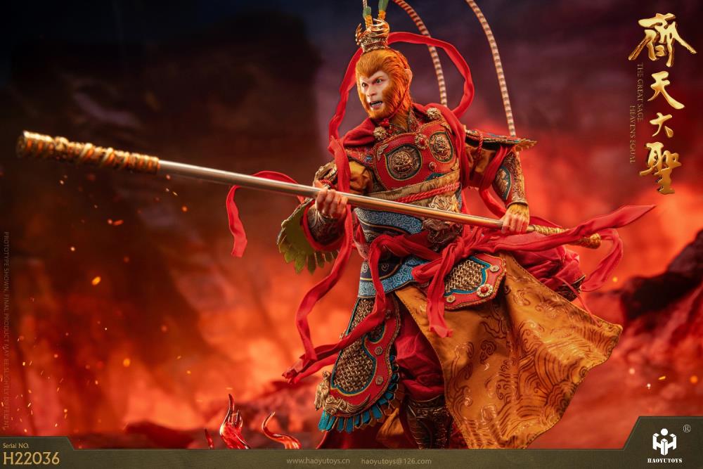 Journey to the West Chinese Myth Series Sun Wukong (Nao Tiangong Ver.) 1/6 Scale Figure Gallery Image 11