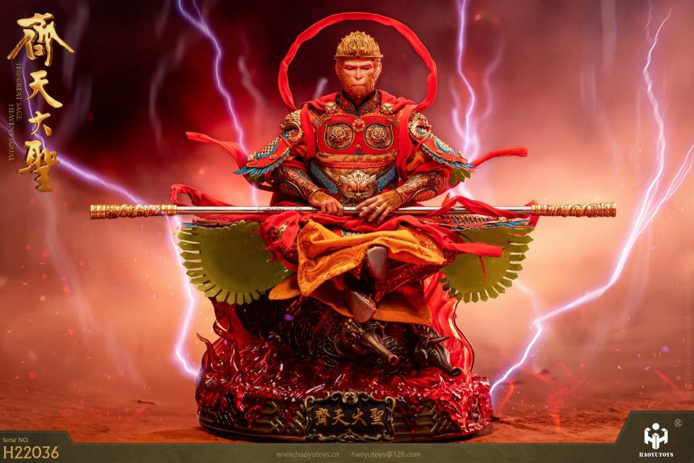 Journey to the West Chinese Myth Series Sun Wukong (Nao Tiangong Ver.) 1/6 Scale Figure Gallery Image 12