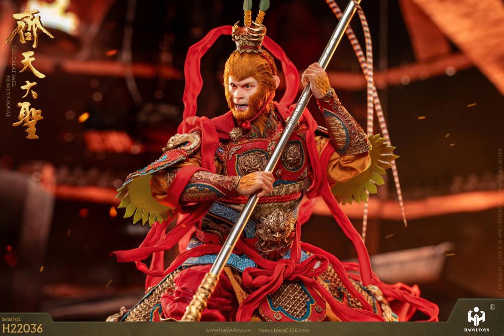 Journey to the West Chinese Myth Series Sun Wukong (Nao Tiangong Ver.) 1/6 Scale Figure Gallery Image 20