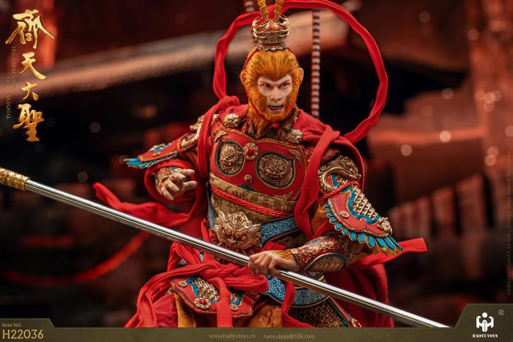 Journey to the West Chinese Myth Series Sun Wukong (Nao Tiangong Ver.) 1/6 Scale Figure Gallery Image 19