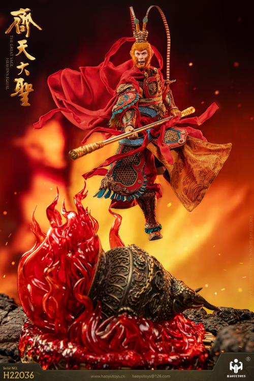 Journey to the West Chinese Myth Series Sun Wukong (Nao Tiangong Ver.) 1/6 Scale Figure Gallery Image 10
