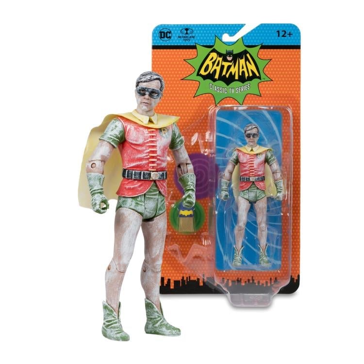 Batman Classic TV Series DC Retro Wax Robin Action Figure Gallery Image 10