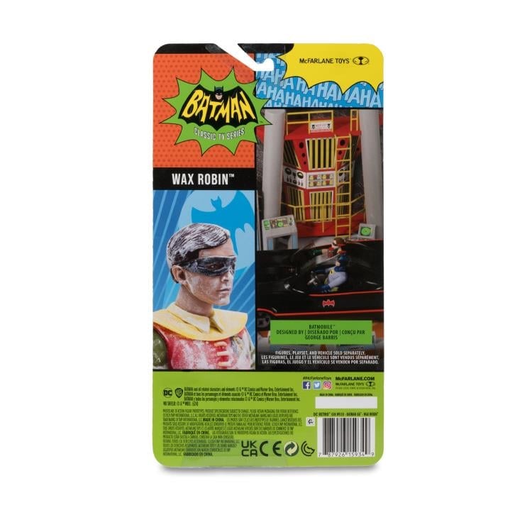 Batman Classic TV Series DC Retro Wax Robin Action Figure Gallery Image 12