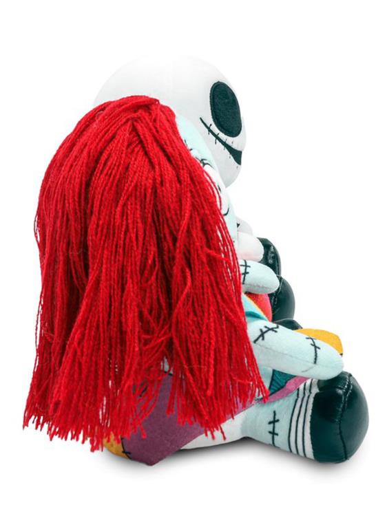 The Nightmare Before Christmas Phunny Jack & Sally with Heart Plush Gallery Image 5