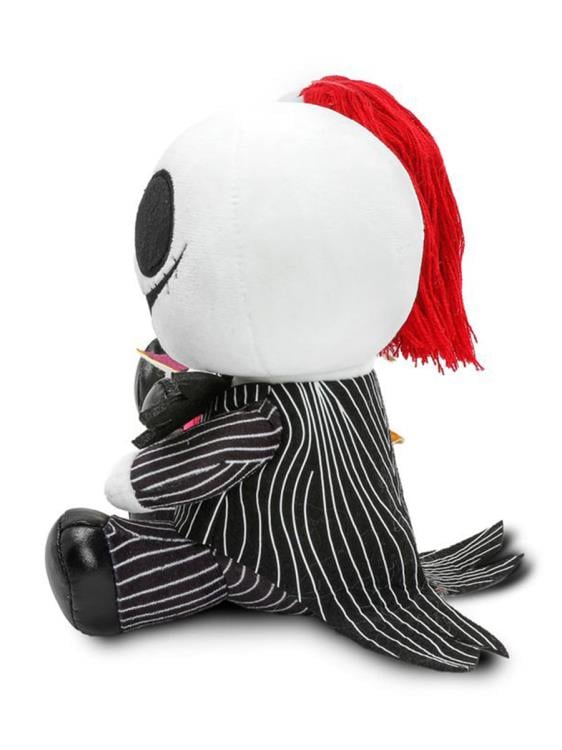 The Nightmare Before Christmas Phunny Jack & Sally with Heart Plush Gallery Image 4
