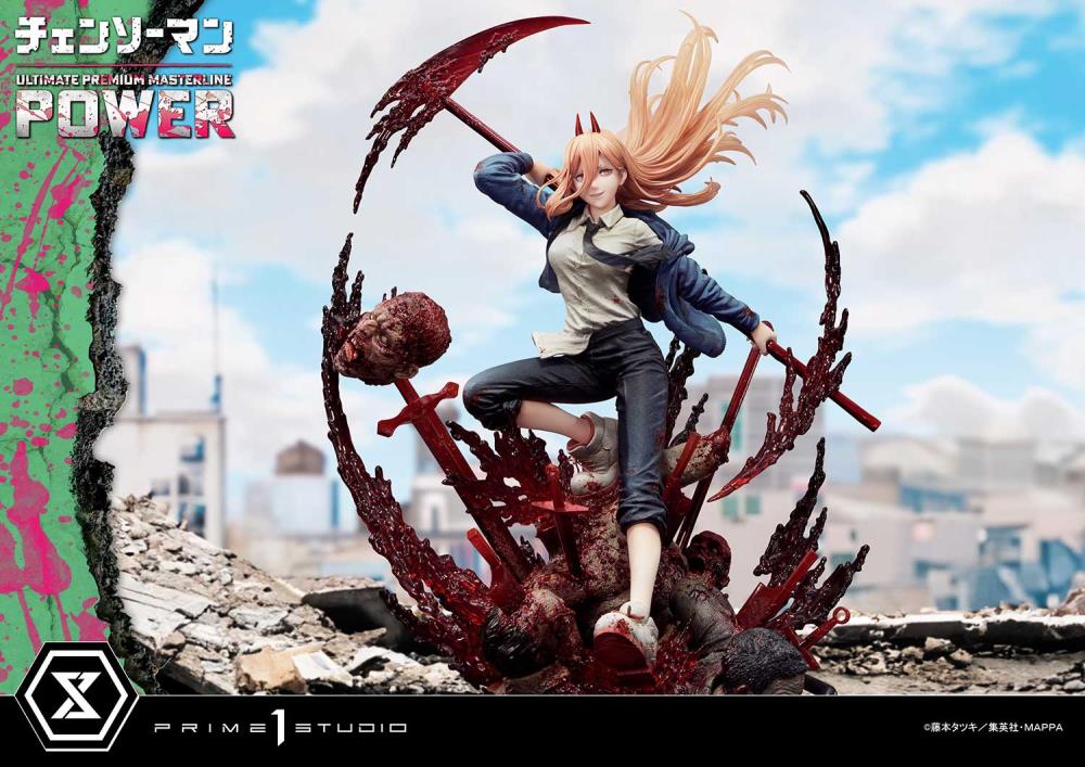 Chainsaw Man Ultimate Premium Masterline Power (Deluxe Ver.) 1/4 Scale Limited Edition Statue (with Bonus) Gallery Image 25