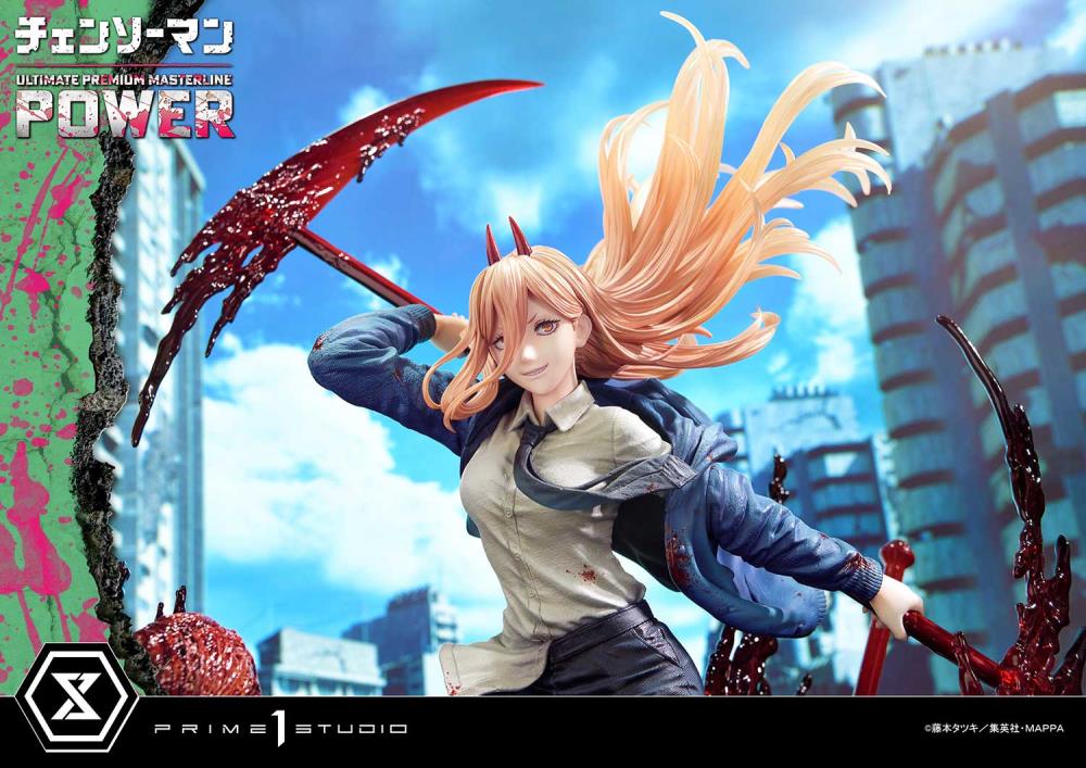 Chainsaw Man Ultimate Premium Masterline Power (Deluxe Ver.) 1/4 Scale Limited Edition Statue (with Bonus) Gallery Image 35