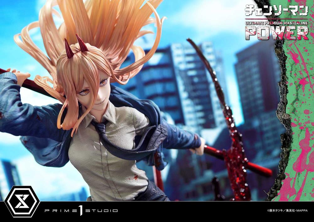 Chainsaw Man Ultimate Premium Masterline Power (Deluxe Ver.) 1/4 Scale Limited Edition Statue (with Bonus) Gallery Image 37