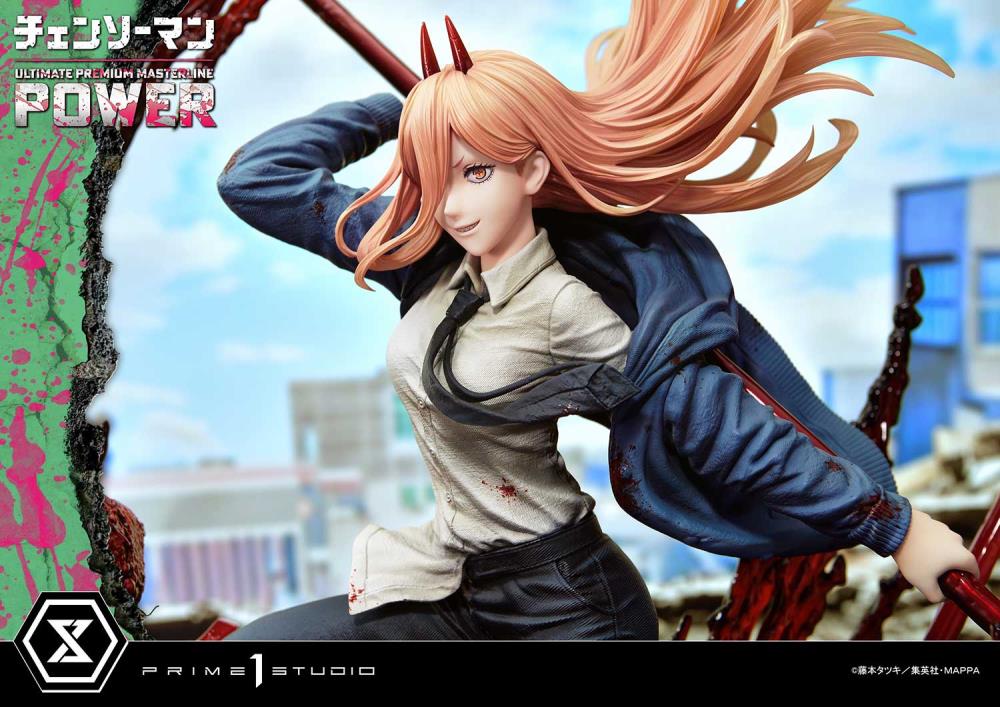Chainsaw Man Ultimate Premium Masterline Power (Deluxe Ver.) 1/4 Scale Limited Edition Statue (with Bonus) Gallery Image 36
