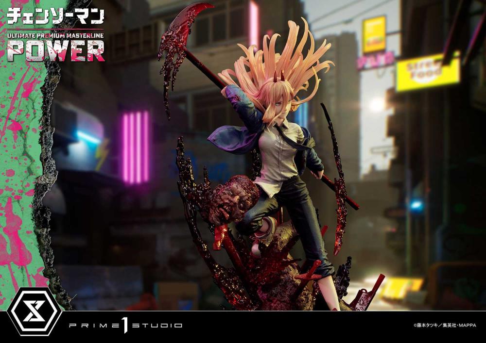Chainsaw Man Ultimate Premium Masterline Power (Deluxe Ver.) 1/4 Scale Limited Edition Statue (with Bonus) Gallery Image 46
