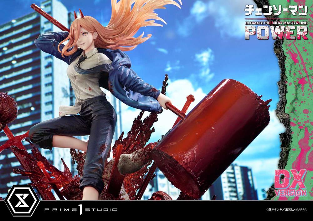 Chainsaw Man Ultimate Premium Masterline Power (Deluxe Ver.) 1/4 Scale Limited Edition Statue (with Bonus) Gallery Image 10