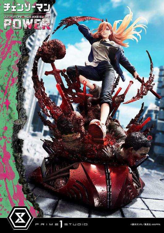 Chainsaw Man Ultimate Premium Masterline Power (Deluxe Ver.) 1/4 Scale Limited Edition Statue (with Bonus) Gallery Image 30