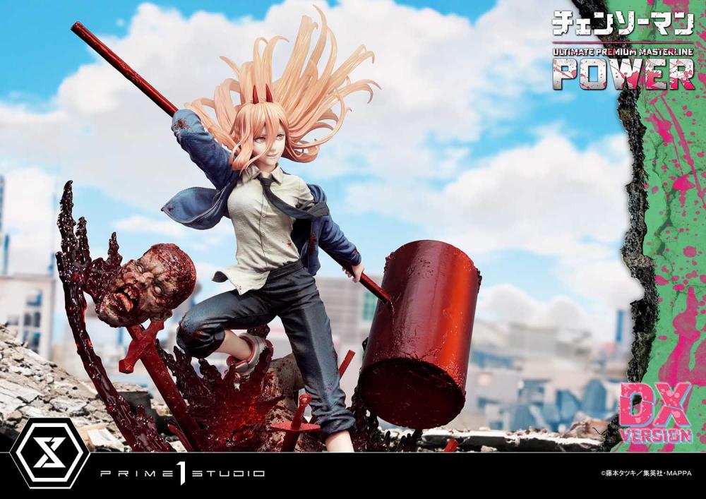 Chainsaw Man Ultimate Premium Masterline Power (Deluxe Ver.) 1/4 Scale Limited Edition Statue (with Bonus) Gallery Image 7