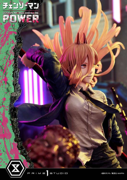 Chainsaw Man Ultimate Premium Masterline Power (Deluxe Ver.) 1/4 Scale Limited Edition Statue (with Bonus) Gallery Image 53