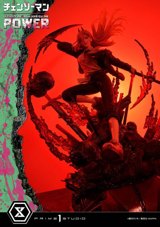 Chainsaw Man Ultimate Premium Masterline Power (Deluxe Ver.) 1/4 Scale Limited Edition Statue (with Bonus) Gallery Image 61