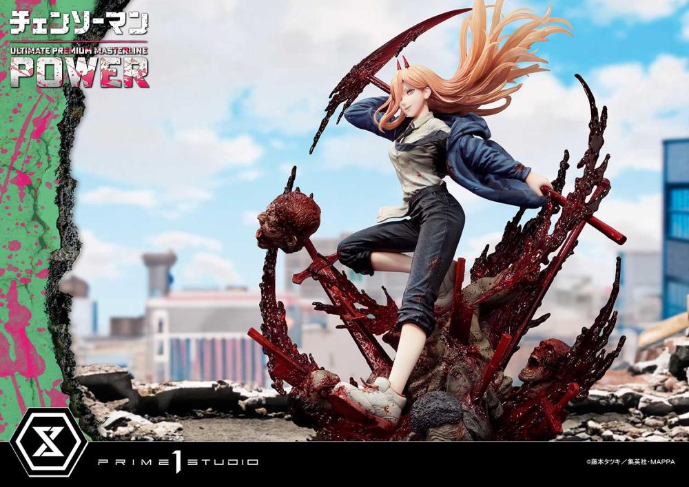 Chainsaw Man Ultimate Premium Masterline Power (Deluxe Ver.) 1/4 Scale Limited Edition Statue (with Bonus) Gallery Image 27