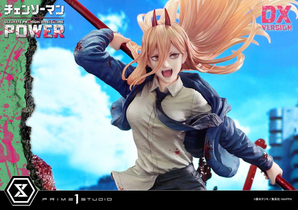Chainsaw Man Ultimate Premium Masterline Power (Deluxe Ver.) 1/4 Scale Limited Edition Statue (with Bonus) Gallery Image 11