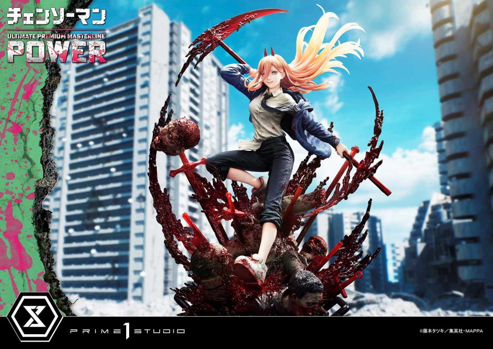 Chainsaw Man Ultimate Premium Masterline Power (Deluxe Ver.) 1/4 Scale Limited Edition Statue (with Bonus) Gallery Image 26