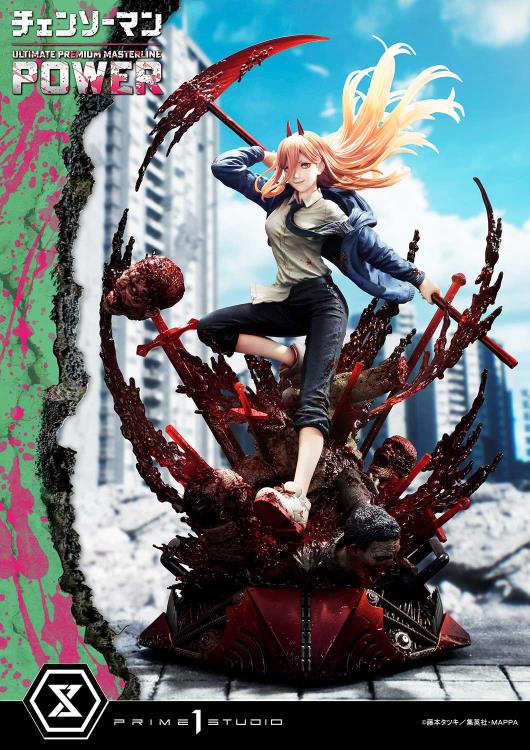 Chainsaw Man Ultimate Premium Masterline Power (Deluxe Ver.) 1/4 Scale Limited Edition Statue (with Bonus) Gallery Image 29