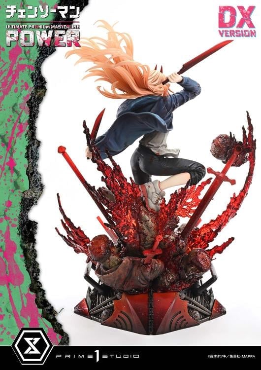Chainsaw Man Ultimate Premium Masterline Power (Deluxe Ver.) 1/4 Scale Limited Edition Statue (with Bonus) Gallery Image 89