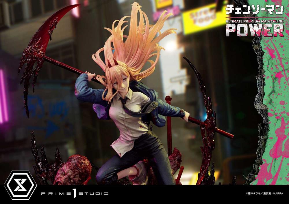 Chainsaw Man Ultimate Premium Masterline Power (Deluxe Ver.) 1/4 Scale Limited Edition Statue (with Bonus) Gallery Image 55