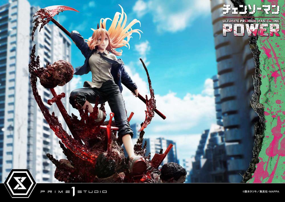 Chainsaw Man Ultimate Premium Masterline Power (Deluxe Ver.) 1/4 Scale Limited Edition Statue (with Bonus) Gallery Image 28