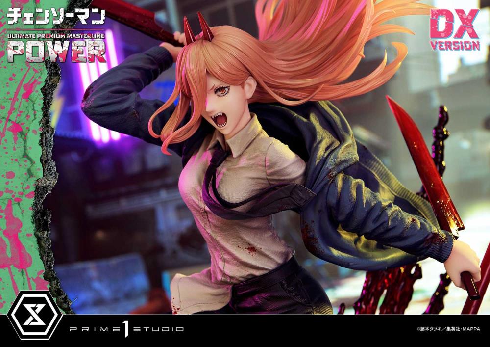 Chainsaw Man Ultimate Premium Masterline Power (Deluxe Ver.) 1/4 Scale Limited Edition Statue (with Bonus) Gallery Image 56
