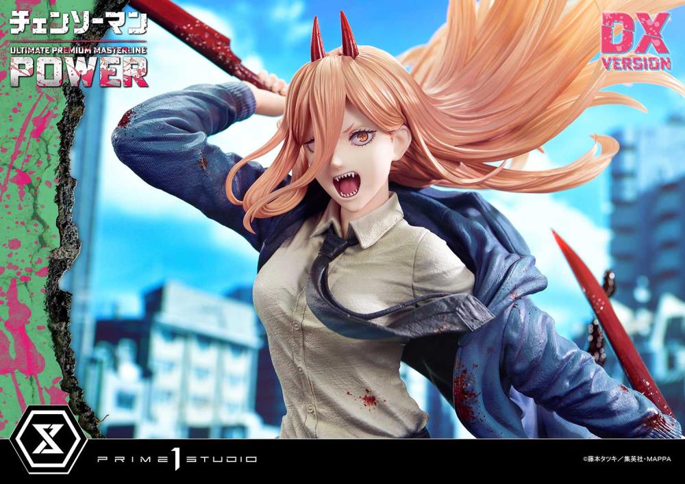 Chainsaw Man Ultimate Premium Masterline Power (Deluxe Ver.) 1/4 Scale Limited Edition Statue (with Bonus) Gallery Image 22