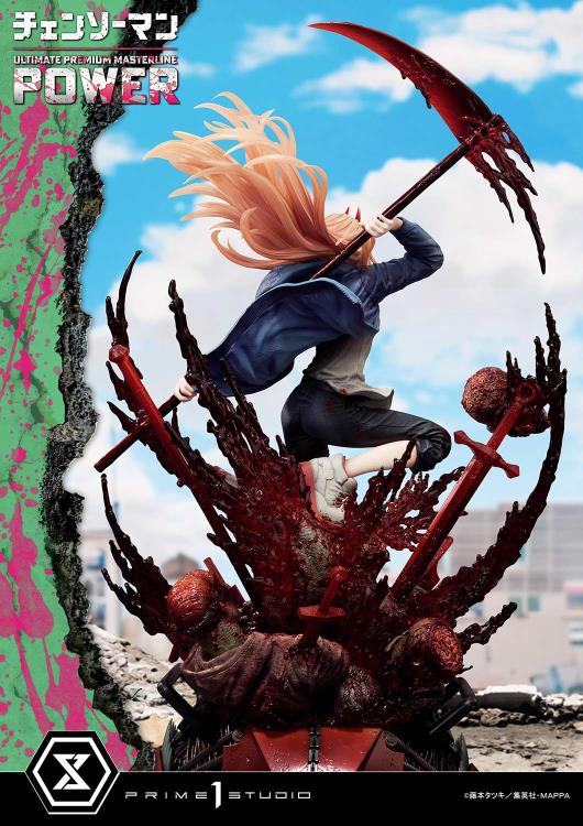 Chainsaw Man Ultimate Premium Masterline Power (Deluxe Ver.) 1/4 Scale Limited Edition Statue (with Bonus) Gallery Image 31