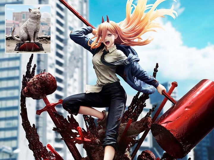 Chainsaw Man Ultimate Premium Masterline Power (Deluxe Ver.) 1/4 Scale Limited Edition Statue (with Bonus) Gallery Image 1